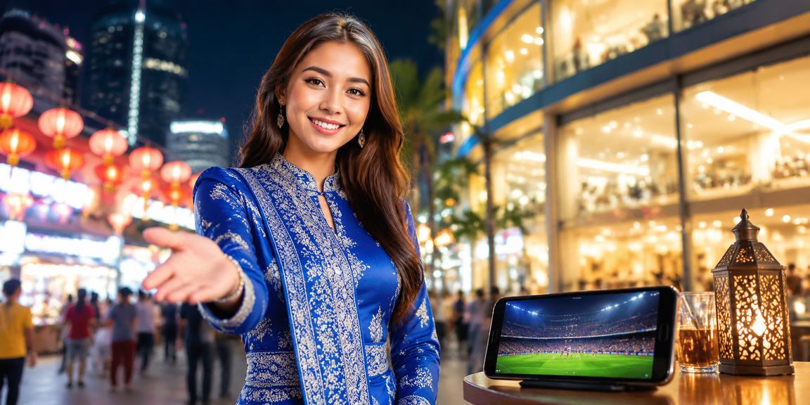 Casino mudah alih Kuala Lumpur dengan pakaian tradisional