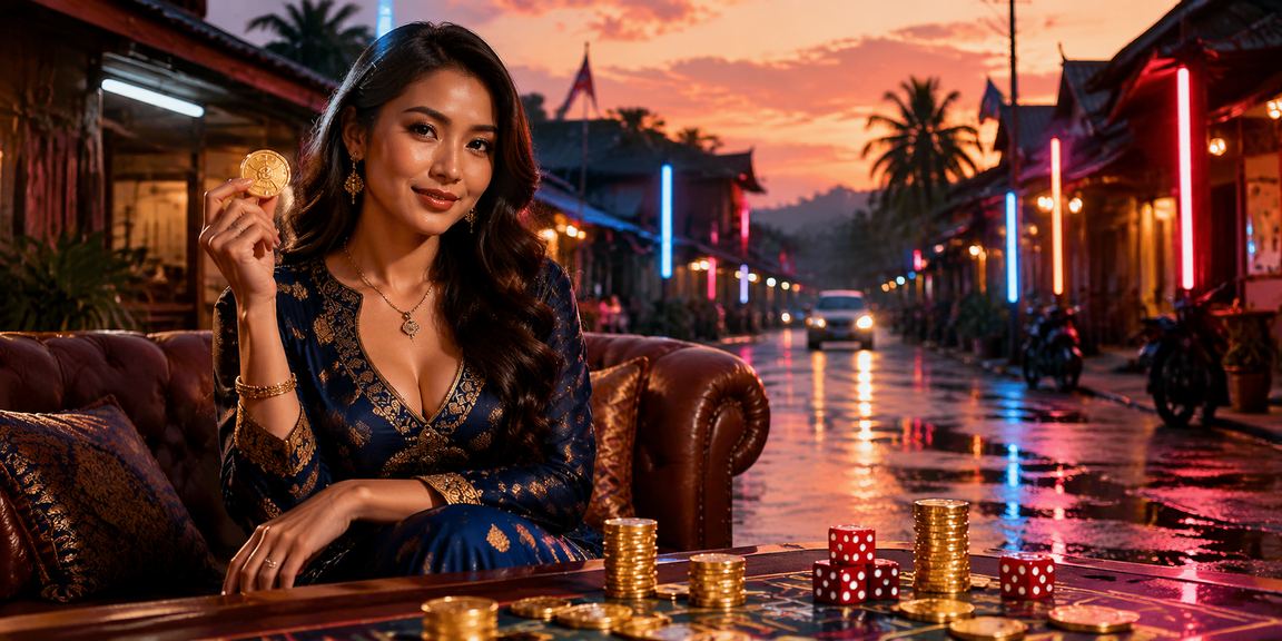 Meja permainan Blackjack di kasino dalam talian yang moden